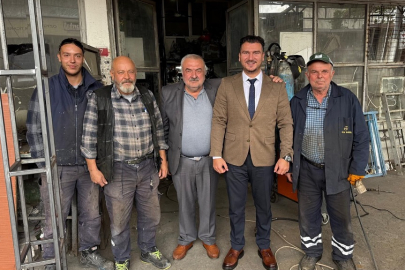Başkan Fırat Yayla, Babaeski Sanayi Esnafını Ziyaret Etti