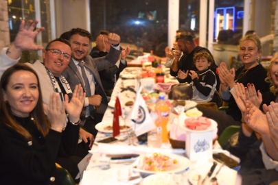 Başkan Fırat Yayla, Büyükmandıra Beşiktaşlılar Derneği Dayanışma Yemeğine Katıldı