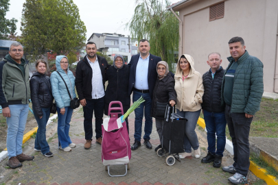 Başkan  Taşyasan, Büyükyoncalı’da Esnaf ve Pazar Ziyaretinde Bulundu