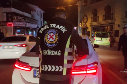 Tekirdağ'da Sivil Polisi Vale Sanan Alkollü Sürücü Yakalandı
