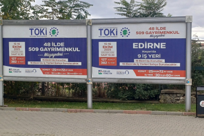 TOKİ'den Keşan’da 9 İşyeri