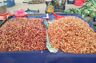 Arpacık Soğanı Pazar Tezgahında