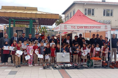 Çan’da Afetlere Karşı Farkındalık Etkinliği Yapıldı