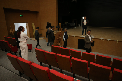 ÇOMÜ Müzik ve Sahne Sanatları Fakültesi'nin Yeni Binasında Son Hazırlıklar Yapılıyor