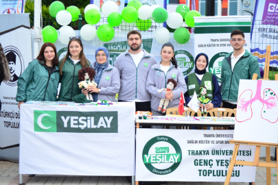 Genç Yeşilay’dan “Renkli Akciğer” Farkındalığı