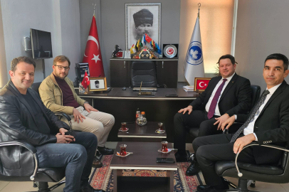 Pınarhisar Belediye Başkanı Talay’dan Meslek Yüksekokulu Müdürüne Ziyaret