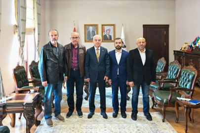 Vali Turan, Eğitime ve Filistin’e Destek Platformu Heyetini Kabul Etti