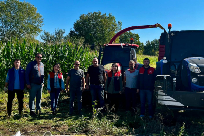 Vize’de Silajlık Mısır Hasadı Kontrol Altında Sürüyor