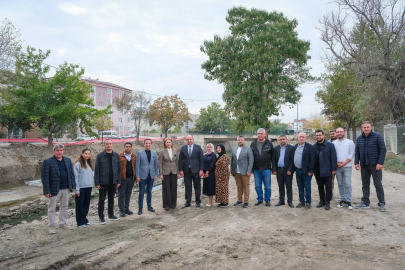 Belgin İba, Uzunköprü Kırkkavak Deresi Islah Çalışmalarını İnceledi