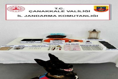 Çanakkale'de Uyuşturucu Operasyonuna 3 Tutuklama
