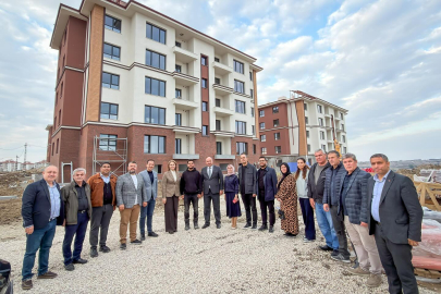 Uzunköprü’de TOKİ Konutlarında Çalışmalar Hızla Sürüyor