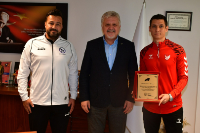 Örnek Hakemden Başkan Gerenli’ye Ziyaret