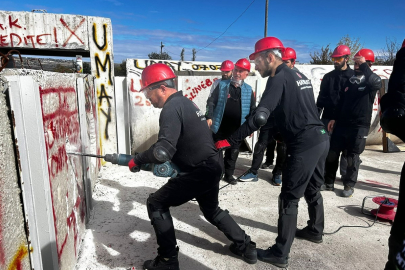 Tekirdağ’da AFAD Ekiplerinden Kentsel Arama Kurtarma Eğitimi