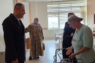 Başkan Bulut’tan Hastane Ziyareti