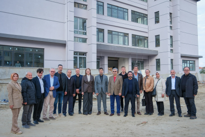 Belgin İba, Keşan’daki Yeni Okul İnşaatını İnceledi