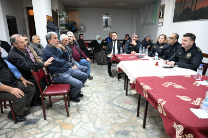 Edirne Emniyet Müdürü Ayhan Meydan Mahallesi Sakinleriyle Bir Araya Geldi