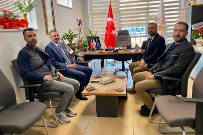 Pınarhisar Kaymakamı, Gençlik ve Spor İlçe Müdürünü Ziyaret Etti