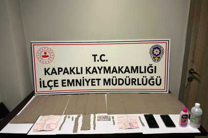 Tekirdağ’da Uyuşturucu Ticareti Yaptıkları Öne Sürülen 2 Şüpheli Tutuklandı