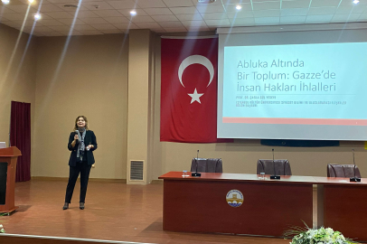 TÜ’de Prof. Dr. Yesevi’den “Gazze” Konferansı