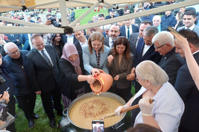 Meriç Fıstık Festivali'nde “Altınlı Helva” Sürprizi