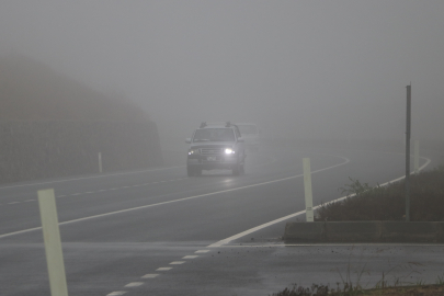 Tekirdağ'da Sis Etkili Oldu