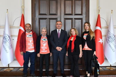 TEMA Vakfı Tekirdağ İl Temsilciliğinden Vali Soytürk'e Ziyaret