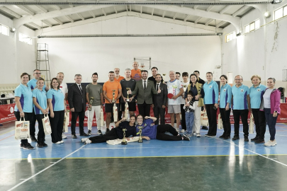 Babaeski’de Masa Tenisi Turnuvası Ödül Töreni Gerçekleştirildi