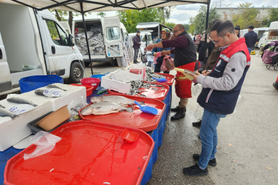 Edirne’de Balık Satış Noktalarında Denetim