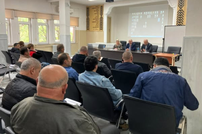 Kırklareli’nde Genel Tarım Sayımı Toplantısı Yapıldı