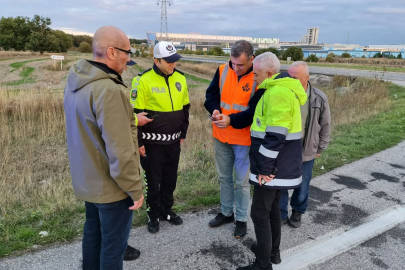 Vali Turan, Karayolu Hız Sınırı Çalışmalarını Yerinde İnceledi