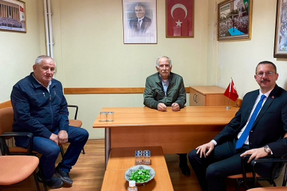 Kaymakam Özderin’den Ziraat Odasına Ziyaret