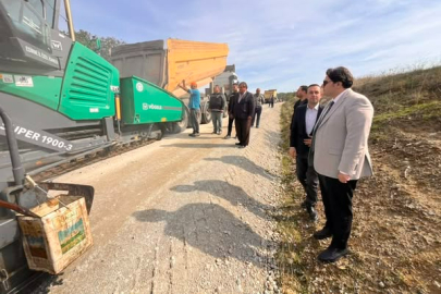Meriç’te Akçadam-Rahmanca-Hasırcıarnavut Yolu Asfaltlanıyor