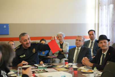 Tekirdağ Emniyeti'nden Aydoğdu'da Huzur Toplantısı