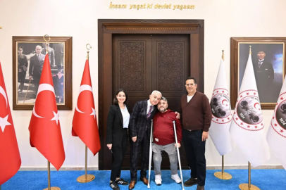 Vali Turan, Sinop Eğitim Vakfı Temsilcilerini Kabul Etti