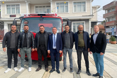 Yenikarpuzlu'ya Yeni İtfaiye Aracı