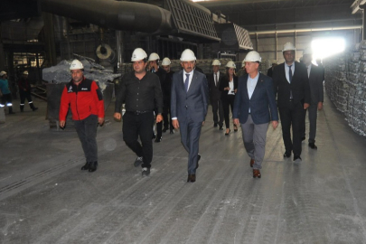 Edirne Valisi Sezer'den Fabrikada İnceleme