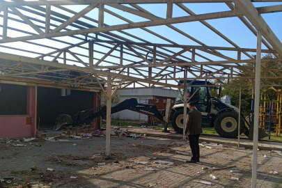 Lalapaşa Belediyesi Halk Cafe’de Çalışmalar Sürüyor