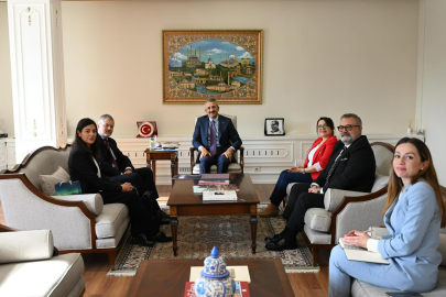 Norveç'in Ankara Büyükelçisi Gaarder'den Edirne Valisi Sezer'e Ziyaret