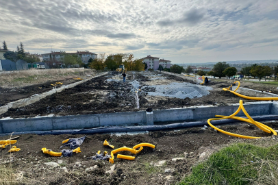 Edirne'deki Futbol Sahasında Çalışmalar Hızlandırıldı