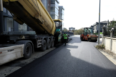 Çerkezköy’de Sıcak Asfalt Çalışmaları Cumhuriyet Mahallesi’nde Tamamlandı