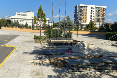 Edirne Adliyesi Önüne Atatürk Büstü Yapılıyor