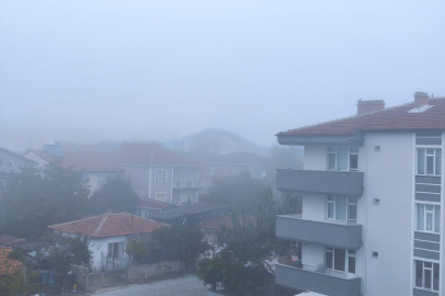 Havsa’da Yoğun Sis Etkili Oldu