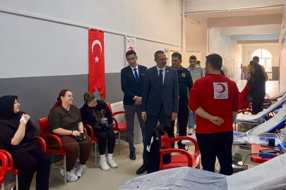 Kaymakam Özderin’den Kan Bağışı Etkinliği ve Farkındalık Seminerine Katılım