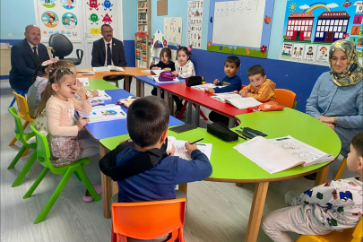 Kaymakam Özderin’den Kur’an Kursu Öğrencilerine Ziyaret