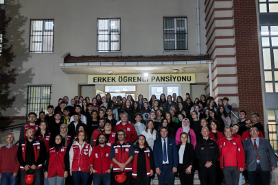 Edirne’de Öğrencilere Afet Farkındalık Eğitimi Verildi