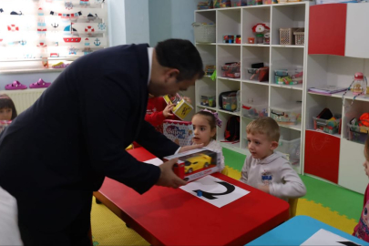 Kaymakam Balaban’dan Minik Öğrencilere Ziyaret