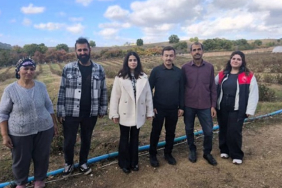 Kaymakam Ünlü'den Üreticilere Ziyaret