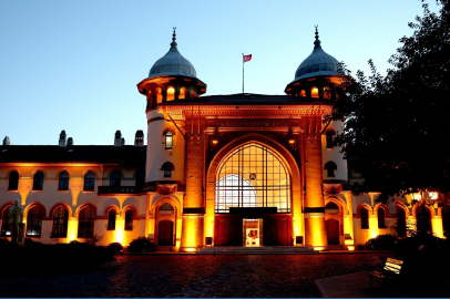 Tarihi Karaağaç Gar Binası Işıl Işıl Oldu