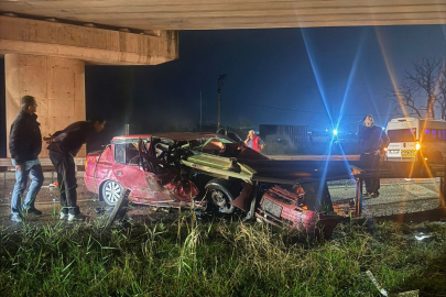 Tekirdağ'da Korkunç Kazada İki Genç Hayatını Kaybetti