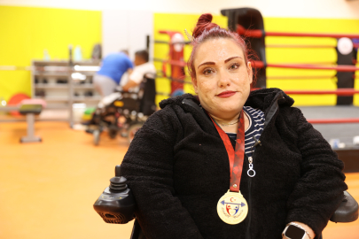 Türkiye Şampiyonu Bedensel Engelli Haltercinin Hedefi Avrupa Birinciliği